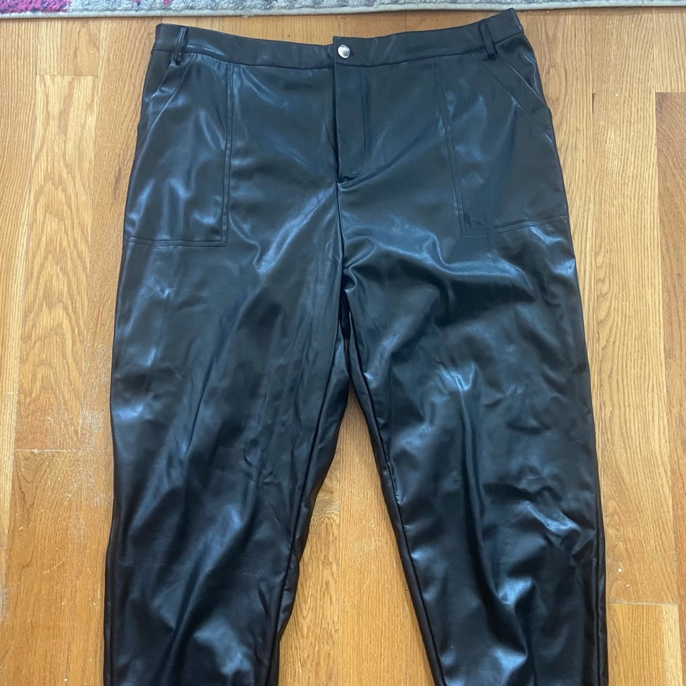Leather pants